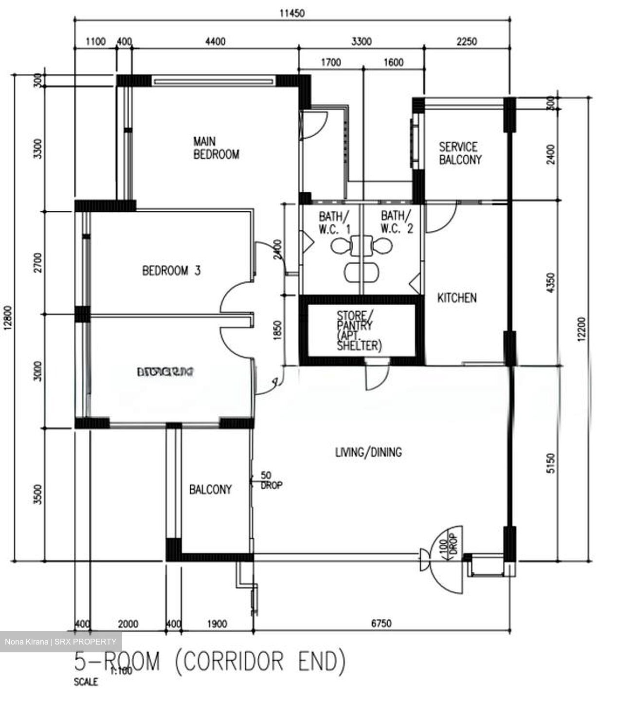 Blk 549 Woodlands Drive 44 (Woodlands), HDB 5 Rooms #531172231